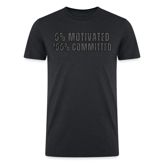 0% Motivated 100% Committed - heather black